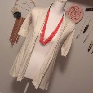 💕 Express Dreamweight Express Cream Cardigan! 💕